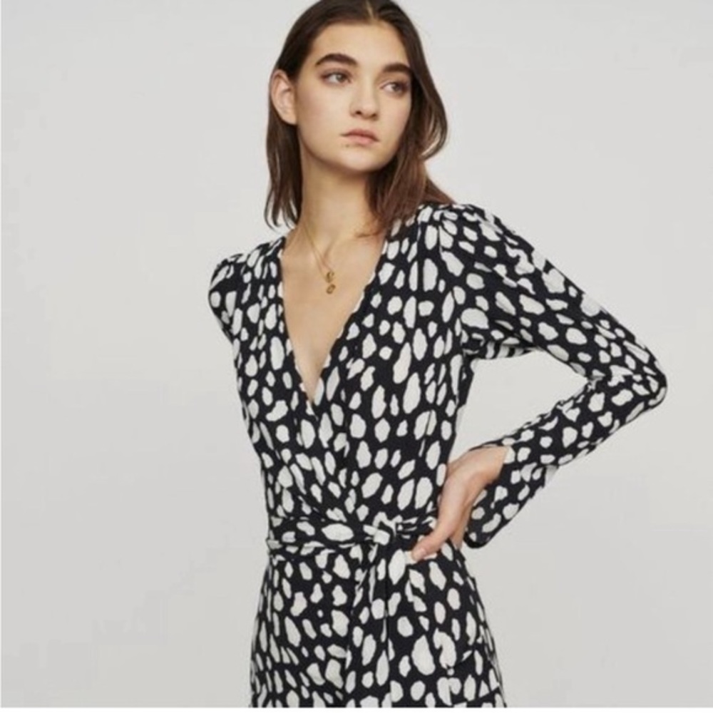 Maje Losimo Wrap Blouse Size 2